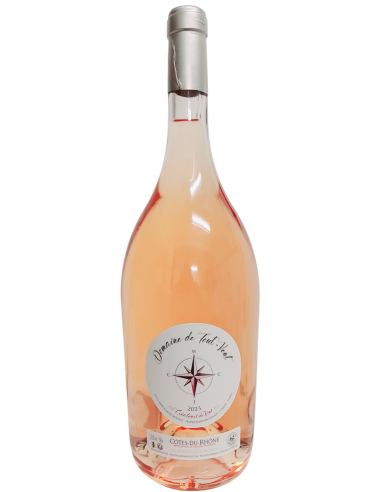 Côtes du Rhône Domaine de Tout Vent Rosé des Vents 2023 - Magnum 150 cl